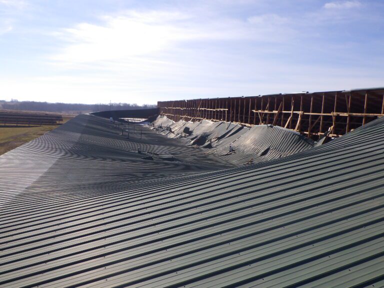 F&ie Roof Collapse