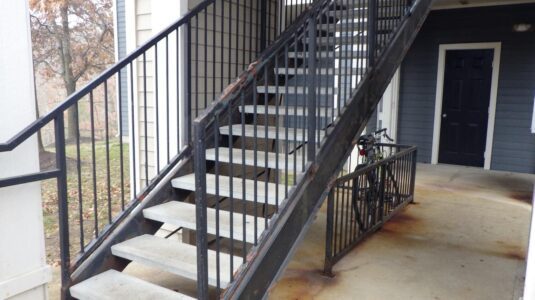 Structural Condition Assessment – Multi-Story Steel Stair Assembly